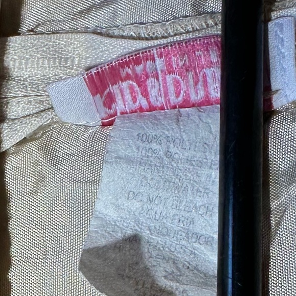 Kid’s Dream Occasion/Flower Girl Champagne Satin Dress Rosette Bodice ~ Kid 9-10 - Picture 9 of 16